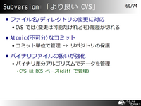 Subversion:֤ɤ CVS